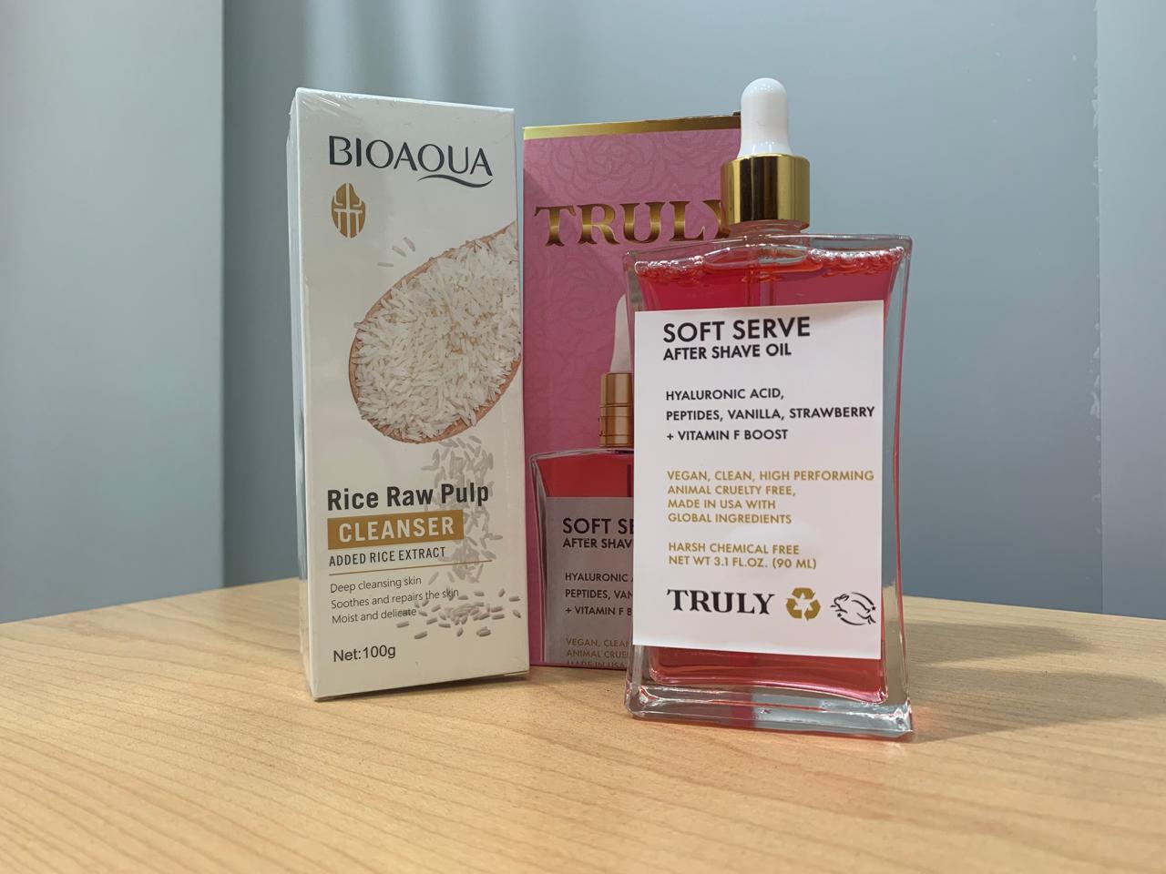 BIOAQUA combo Truly+Jabon de arroz
